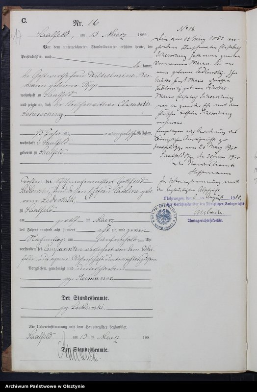 image.from.unit.number "Sterbe-Neben-Register Nr 1 - 84"