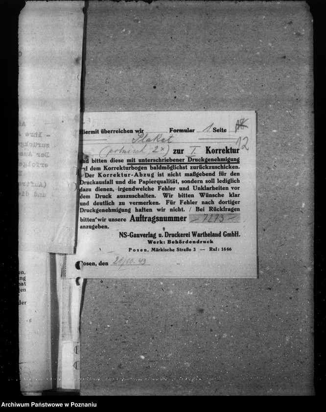 Obraz 17 z jednostki "Korespondencja, formularze i zestawienia wyników w zwiazku ze spisem bydła"