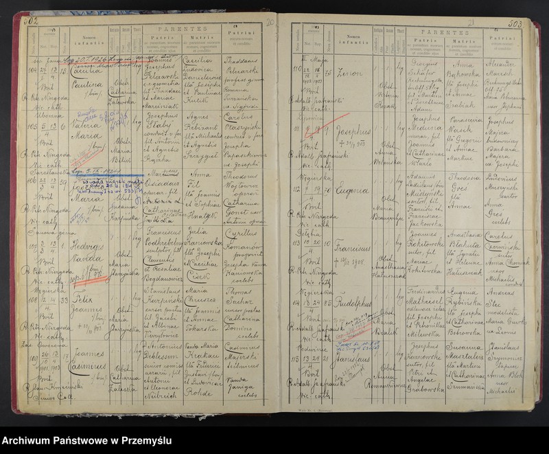 Obraz 15 z jednostki "Księga urodzeń Zasanie"