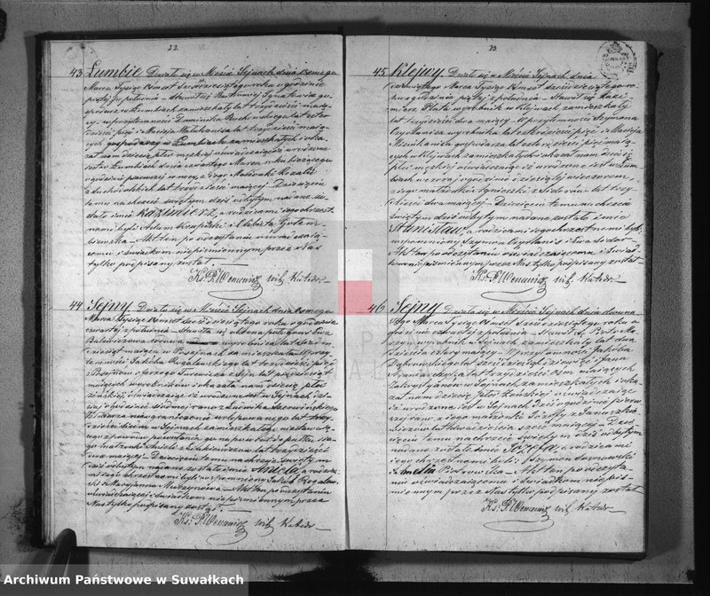 image.from.unit.number "Duplikat aktów urodzonych, zaślubionych i umarłych parafii rzymsko-katolickiej Sejny z roku 1860"