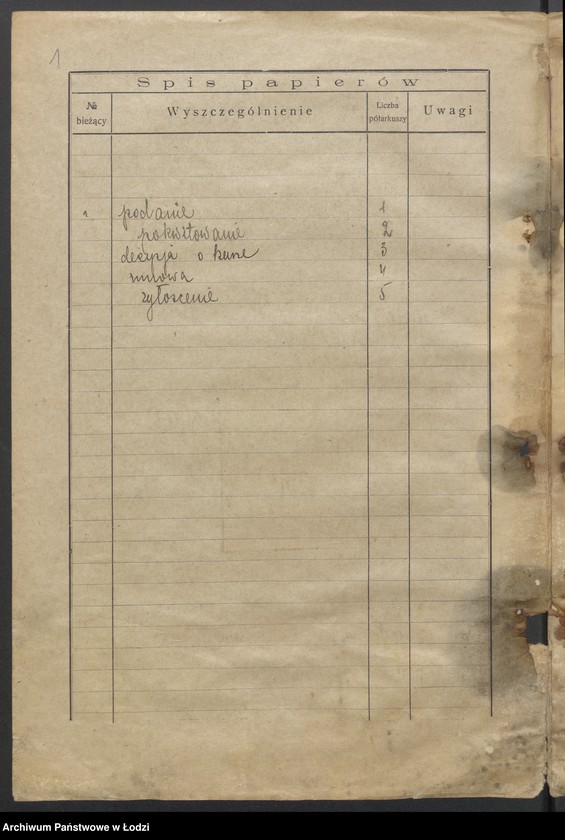 Obraz 3 z jednostki "Hersch Leib Brauner i S-ka - sprzedaż towarów manufakturowych i galanterji"