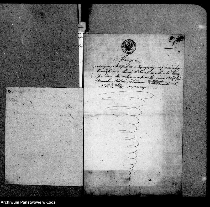 Obraz 7 z jednostki "Akta tyczące się przesiedlenia"