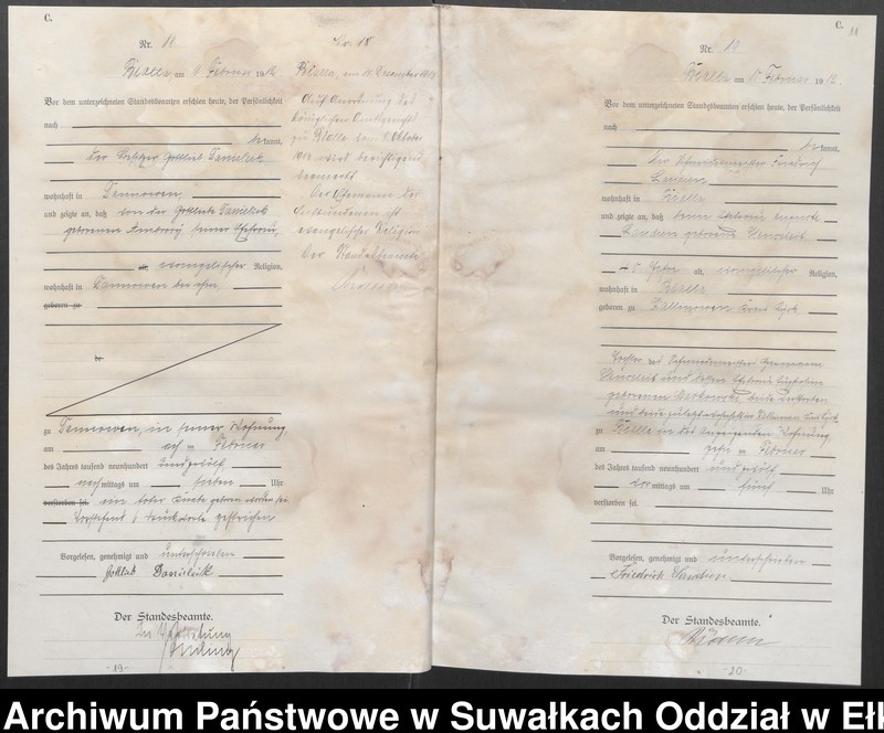 image.from.unit.number "[Sterbe=Haupt=Register des Königlichen Preussischen Standes-Amtes Bialla Kreis Johannisburg]"