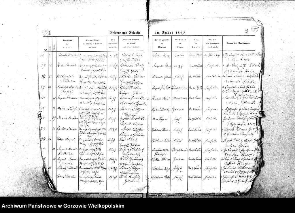 image.from.unit.number "Duplikate der Kirchenbücher von der Parochie Gralow: Gralow (Gralewo) mit Krieningswerder (Krzynka) und Bergkolonie (Górki), Jahnsfelde (Janczewo), Pollychen (Stare Polichno), Zantoch (Santok)"