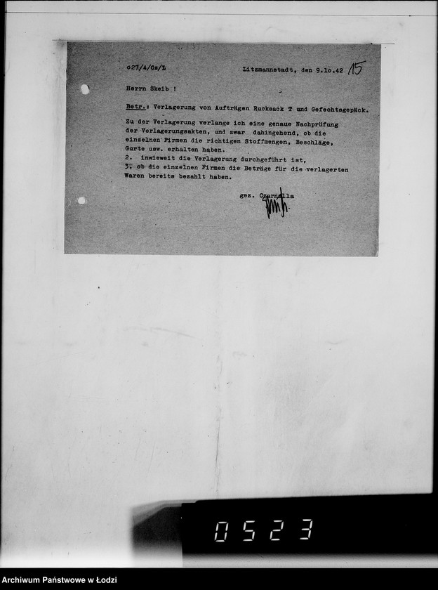 Obraz 17 z jednostki "Kriegsaufträge"