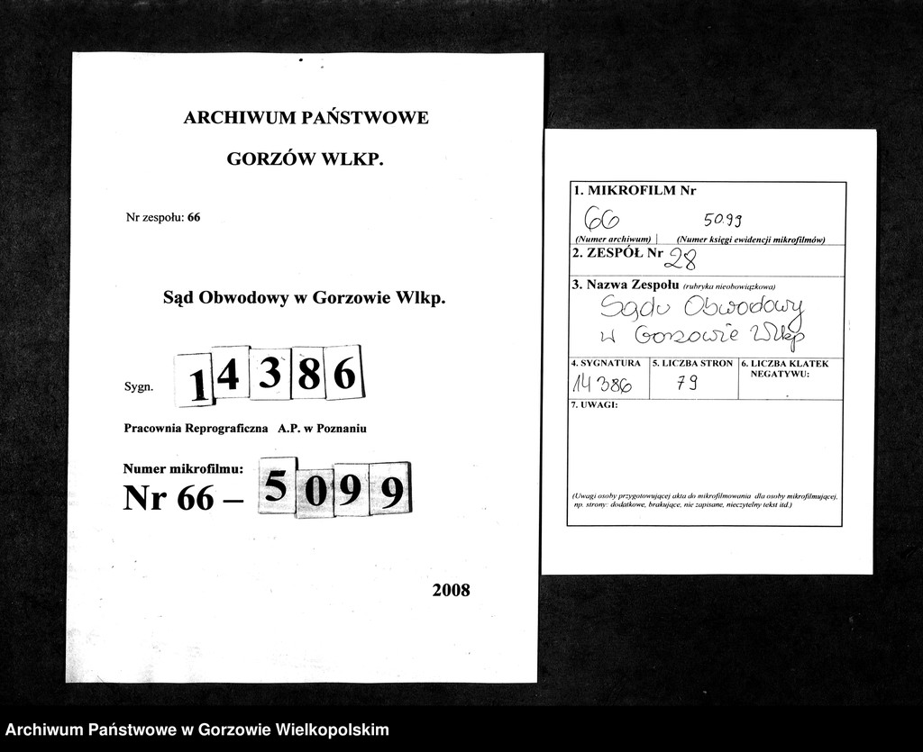 image.from.unit.number "Duplikate der Kirchenbücher von der Parochie Kernein: Kernein (Karnin), Giesenaue (Jeżyki)"