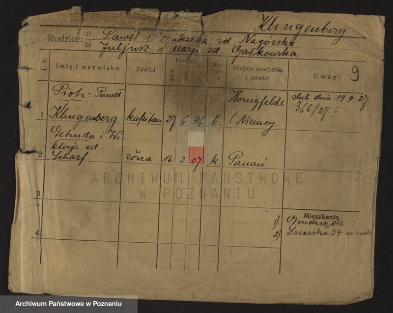 Obraz 9 z jednostki "Klingeberg - Klofik"