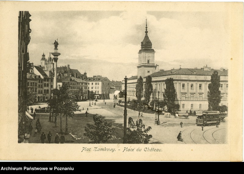 Obraz 1 z jednostki "Warszawa - Plac Zamkowy"