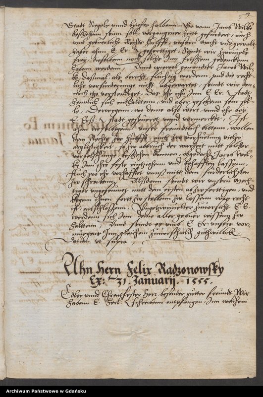 image.from.unit.number "Liber missiuarum de Anno Domini 1555. Liber missiuarum de Anno Domini 1556. [Na końcu indeks]"