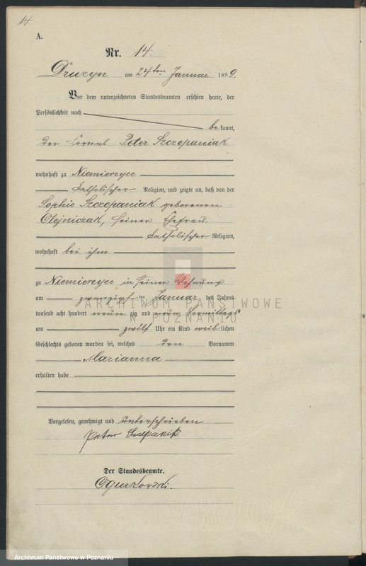 image.from.unit.number "Księga aktów urodzenia"