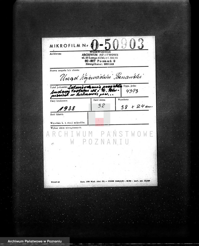 Obraz 2 z jednostki "/Zatwierdzenie projektu budowy tartaku M. i K. Klupieciów w Kiełczewie pow. Kościan/"