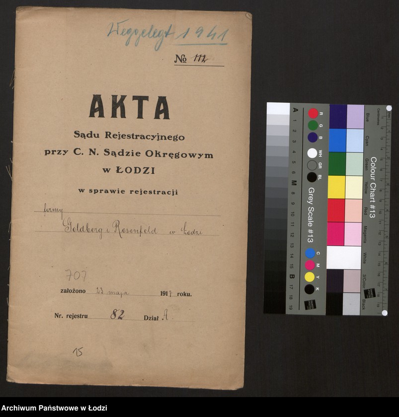 Obraz 2 z jednostki "Goldberg i Rosenfeld- spółka handlowa"