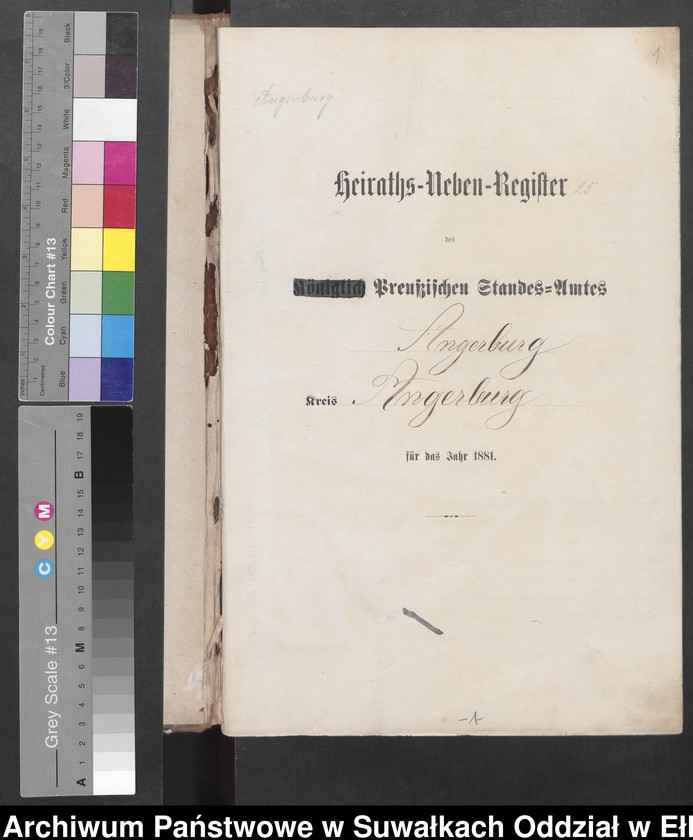 image.from.unit.number "Heiraths-Neben-Register des Preussischen Standes-Amtes Angerburg Kreis Angerburg"