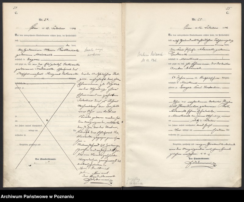 Obraz 15 z jednostki "Księga miejscowa zgonów"