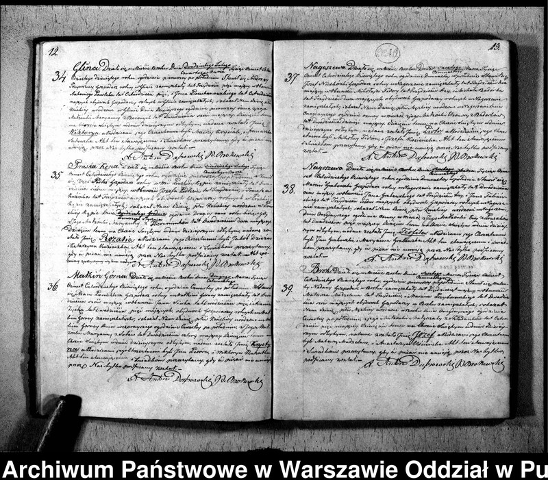 image.from.unit.number "Akta urodzeń, małżeństw i zgonów"