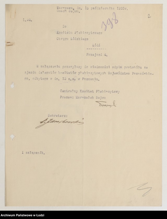 Obraz z jednostki "[Zaświadczenia, upoważnienia, podziękowania]"