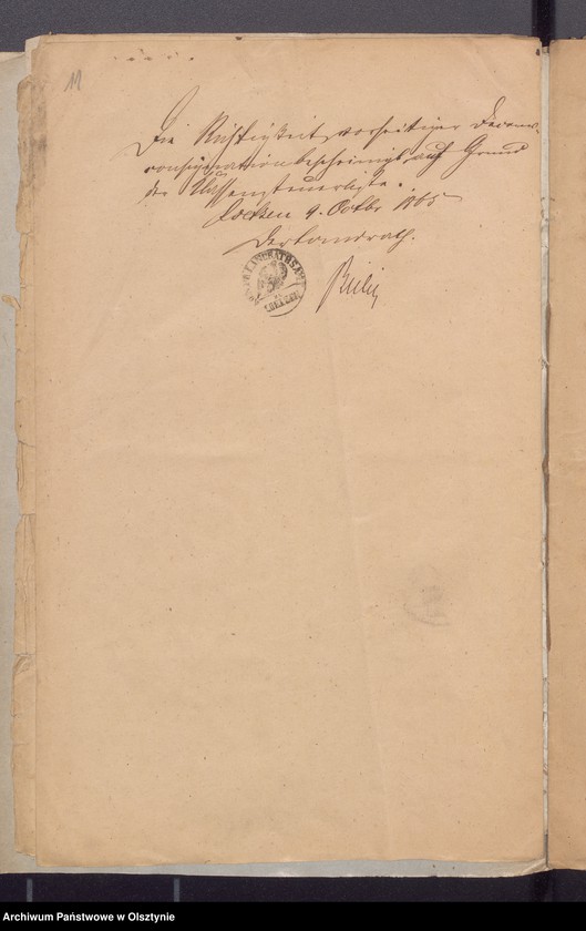 image.from.unit.number "Beläge zur Widminnenschen Kirchen Kassen Rechnung pro 1865"