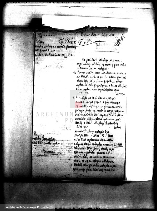 Obraz 8 z jednostki "Sprawy budowlane majętności Wijewo"