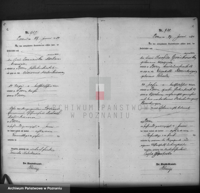 Obraz 7 z jednostki "Księga zgonów t. III"