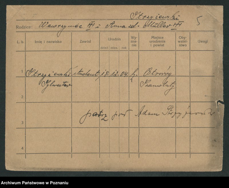 Obraz 15 z jednostki "Strzyżewski - Stwirok"