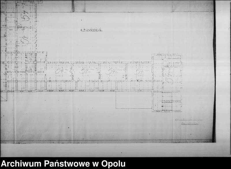 Obraz 8 z jednostki "Neubau der 30 kl[aessigen] Kath[olischen] Volksschule in Oppeln"