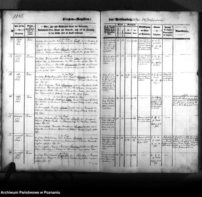 Obraz 9 z jednostki "Kirchenbuch Getrauten"