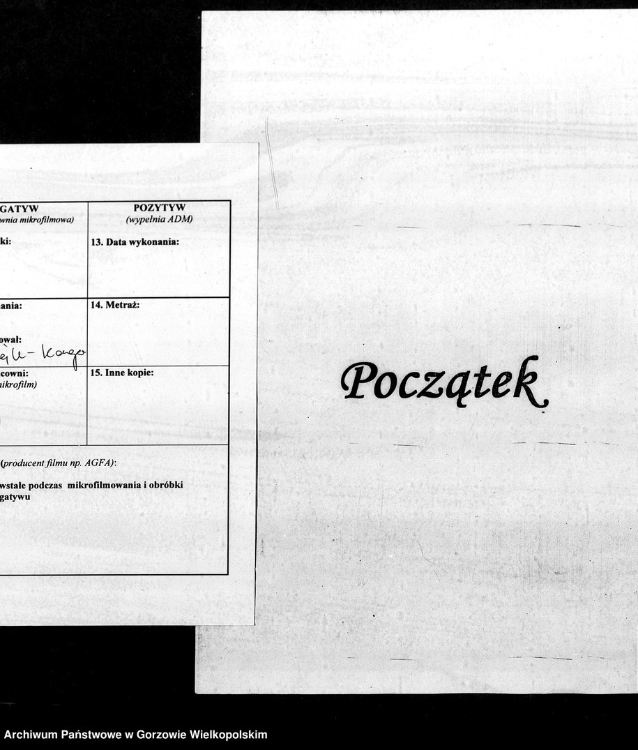 image.from.unit.number "Duplikate der Kirchenbücher von Balz: Balz (Białcz), Kleinheide Pszczelnik)"