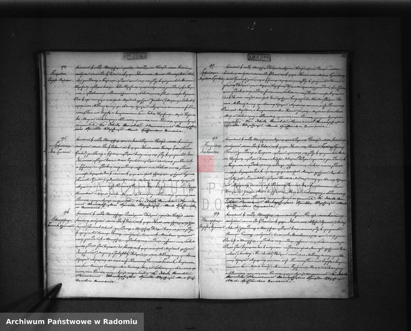 Obraz 20 z jednostki "[Duplikat akt urodzonych, zaślubionych i zmarłych parafii Wyśmierzyce z 1875 roku]"