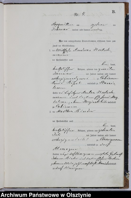 image.from.unit.number "Heiraths-Haupt-Register Nr 1 - 28"