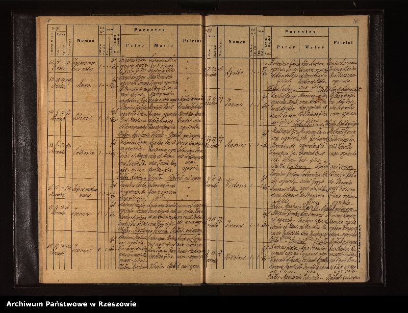 image.from.unit.number "Księga urodzeń dla miejscowości Niebieszczany"