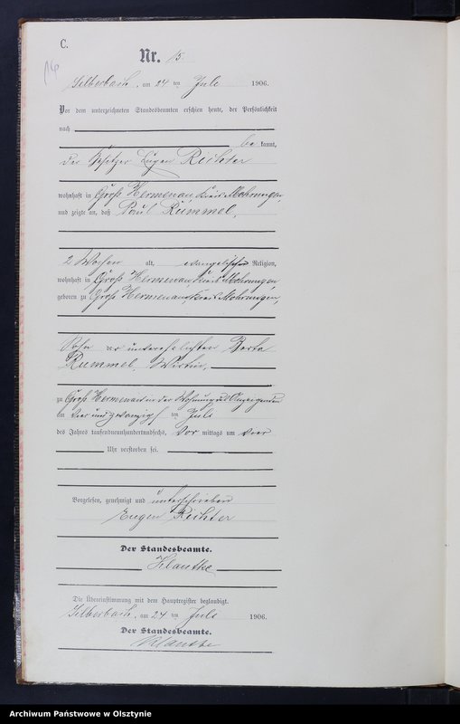image.from.unit.number "Sterbe-Neben-Register Nr 1 - 28"