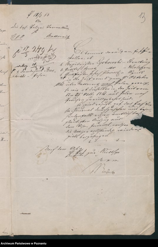 Obraz 16 z jednostki "A. betr. Von Łyskowski, Kreisrichter a.D."