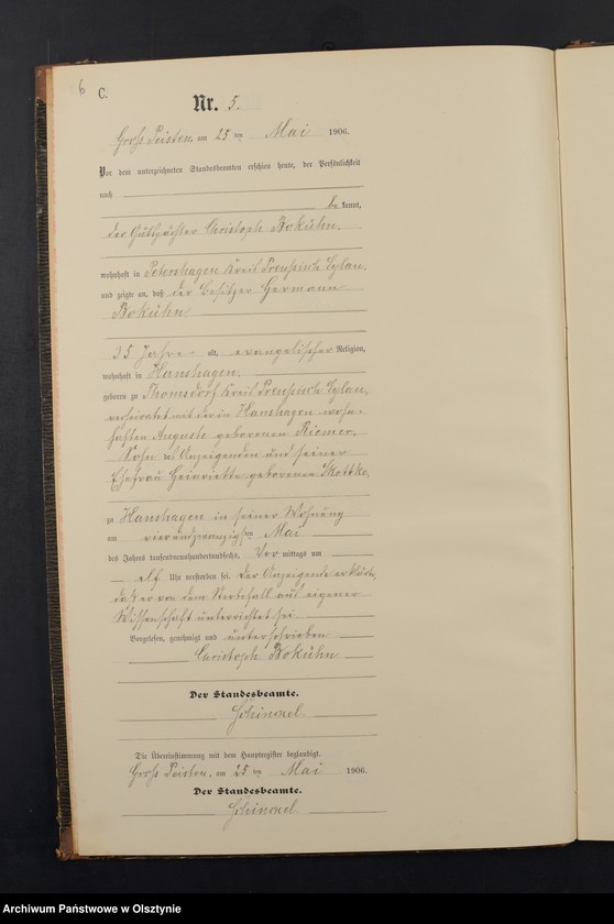image.from.unit.number "Sterbe-Neben-Register Nr 1 - 17"