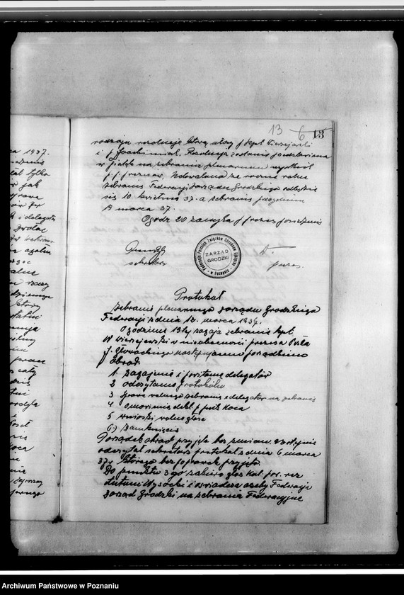 Obraz 17 z jednostki "Protokolarz Federacji Polskich Związków Obrońców Ojczyzny Zarządu Grodzkiego w Poznaniu"