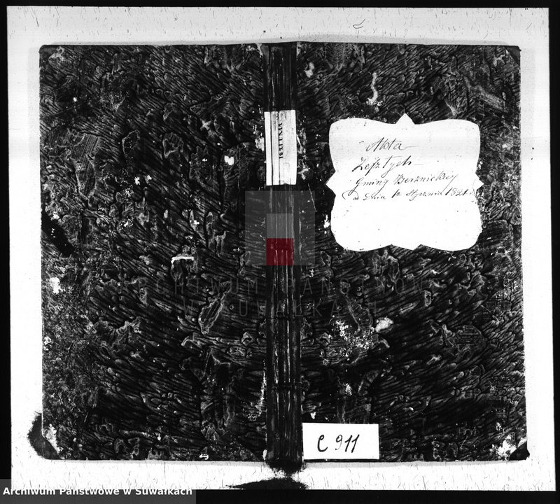 image.from.unit.number "Akta Zeszłych Gminy Berznickiey od Dnia 1-o Stycznia 1821"