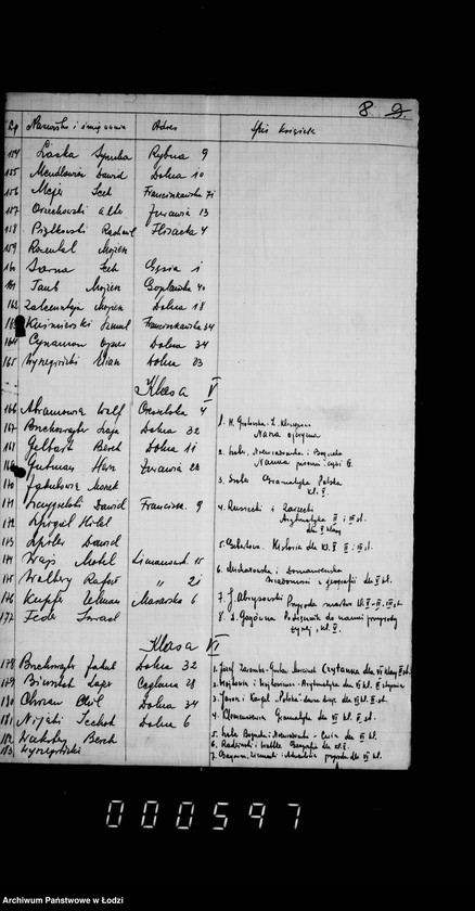 Obraz 12 z jednostki "Akta dotyczące I Talmud Tory przy ul. Goplańskiej 26"