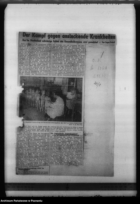 Obraz 5 z jednostki "Bekämpfung ansteckender Krankheiten"