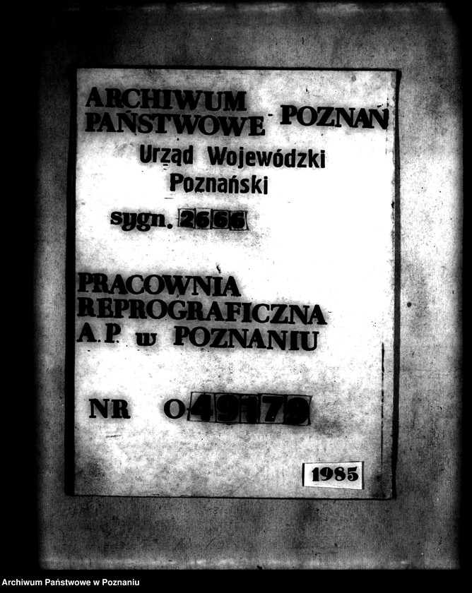 Obraz 1 z jednostki "/Klasyfikacja gruntów państwowych w powiecie obornickim - Murowana Goślina, Gościejewo, Długa Goślina/"