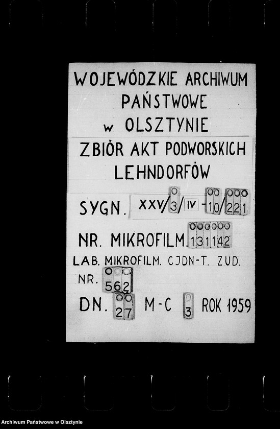 image.from.unit.number "/Baron v. Plüskow, seine Frau Clara u. Töchter Maria u. Elise an Anna Gfin Lehndorff geb. Gfin Hahn/"