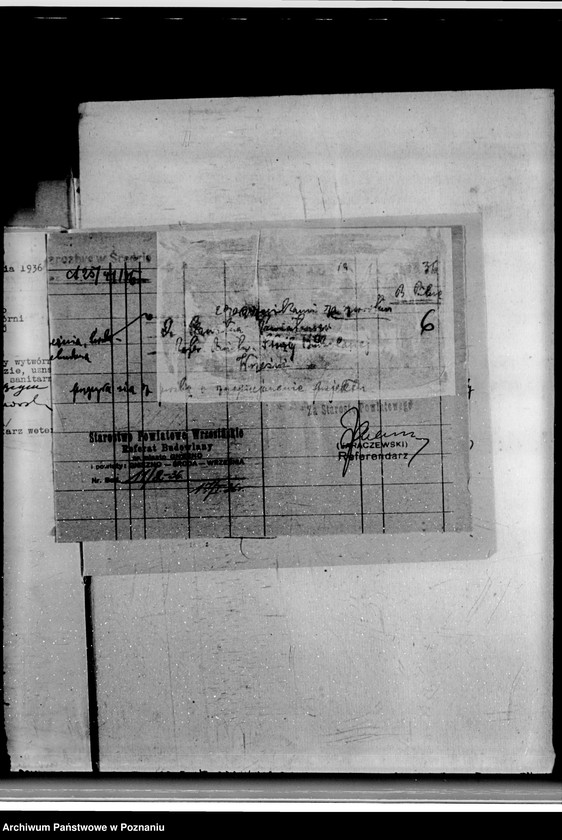 Obraz 10 z jednostki "Zatwierdzenie zakładu przemysłowego /rzeźni Miejskiej/ własność Zarządu Miejskiego w Środzie"