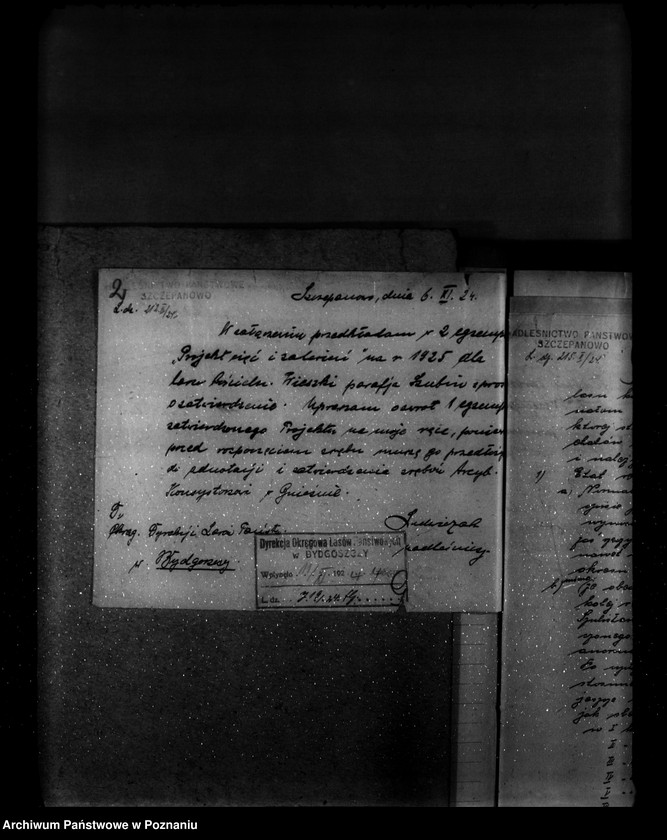 Obraz 6 z jednostki "Gospodarka leśna kościoła katolickiego Wieszki powiat szubiński"