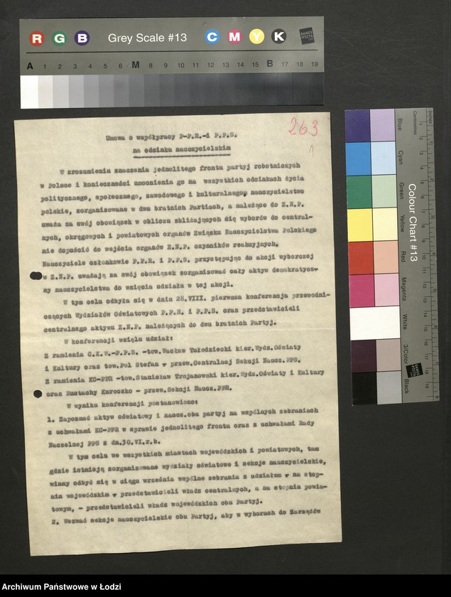 Obraz 2 z jednostki "Umowa o współpracy PPS i PPR [dotycząca sekcji nauczycieli]"