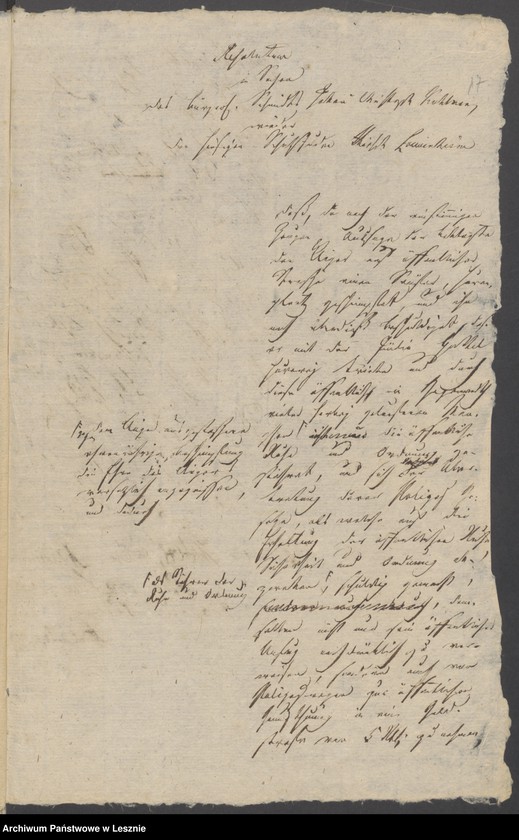 Obraz 20 z jednostki "[Akta in Sachen des bürgerlichen Schmiedts Kahlmann gegen den Juden Hirsch Löwenheim]"