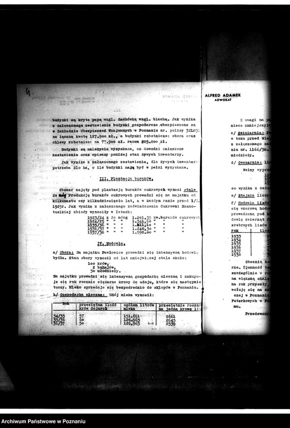 Obraz 8 z jednostki "Majątek Pawłowice powiatu poznańskiego wyłączenie z art. 5 ustawy o wykonaniu reformy rolnej"