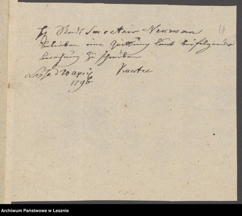 Obraz 19 z jednostki "[Anweisungen der Südpreussischen Kriegskasse]"