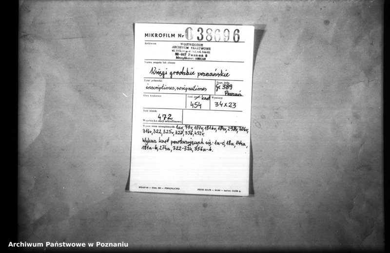 Obraz 2 z jednostki "Inscriptiones, resignationes [protocollon]"