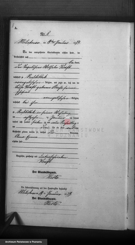 Obraz 10 z jednostki "Księga urodzeń"