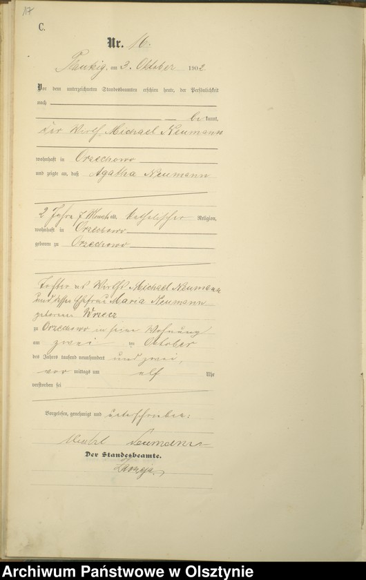 image.from.unit.number "Sterbe-Haupt-Register Nr 1 - 26"