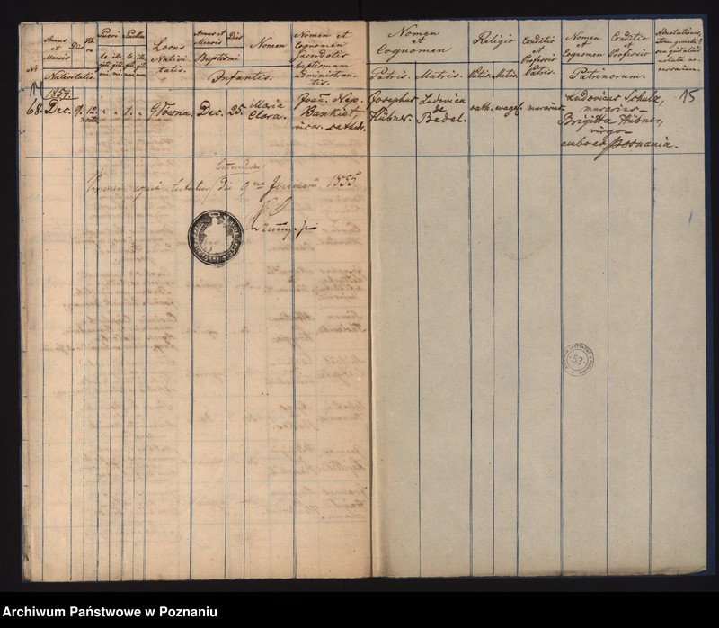 Obraz 10 z jednostki "Księga urodzeń"