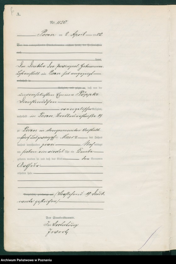 Obraz 9 z jednostki "Księga miejscowa urodzeń t. III"